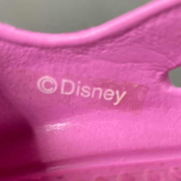 Disney Minnie Mouse Graphic Foam Shoes Size 7/8 - Picture 8 of 9